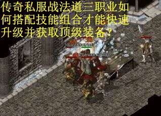传奇私服战法道三职业如何搭配技能组合才能快速升级并获取顶级装备？