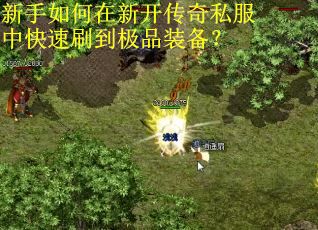 新手如何在新开传奇私服中快速刷到极品装备? 新手如何在新开传奇私服中快速刷到极品装备?