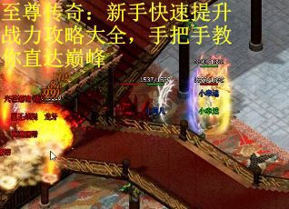至尊传奇：新手快速提升战力攻略大全，手把手教你直达巅峰