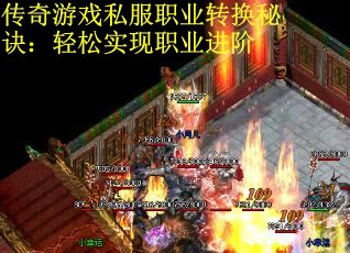 传奇游戏私服职业转换秘诀：轻松实现职业进阶