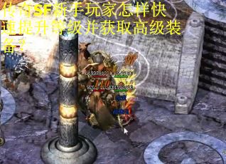 传奇SF新手玩家怎样快速提升等级并获取高级装备？