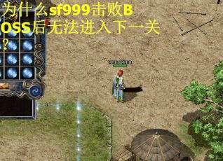 为什么sf999击败BOSS后无法进入下一关？