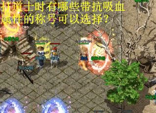 打道士时有哪些带抗吸血属性的称号可以选择? 打道士时有哪些带抗吸血属性的称号可以选择?