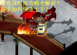 传奇及时雨攻略全解析？新手如何快速上手？