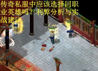 传奇私服中应该选择同职业英雄吗？利弊分析与实战建议