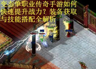 变态单职业传奇手游如何快速提升战力?装备获取与技能搭配全解析 变态单职业传奇手游如何快速提升战力?装备获取与技能搭配全解析