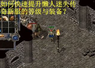 如何快速提升懒人迷失传奇新服的等级与装备？