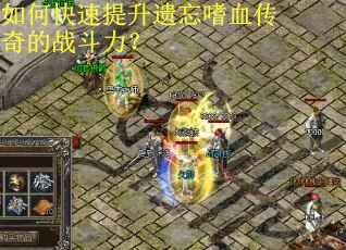 如何快速提升遗忘嗜血传奇的战斗力？